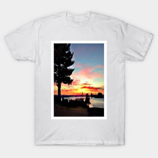 Portland Harbour Sunrise T-Shirt